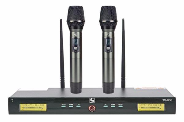 一拖二手持無(wú)線(xiàn)麥克風(fēng) TS-808